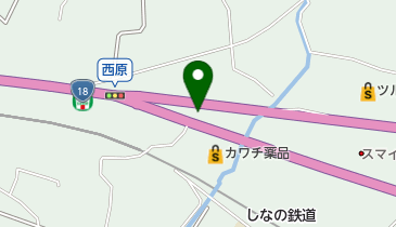 小諸新町郵便局の地図画像