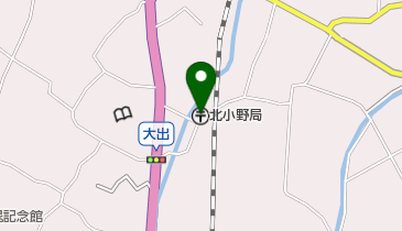 北小野郵便局の地図画像