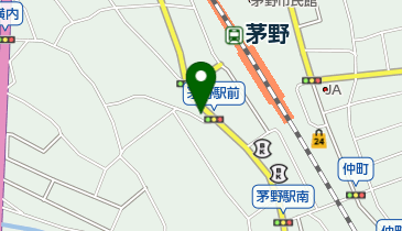 茅野駅前郵便局の地図画像