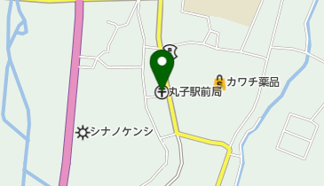 丸子駅前郵便局の地図画像