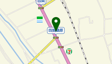 四賀郵便局の地図画像