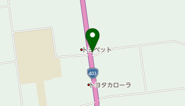 中野吉田郵便局の地図画像