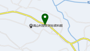 高山牧簡易郵便局の地図画像