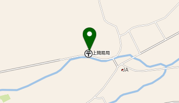 上簡易郵便局の地図画像