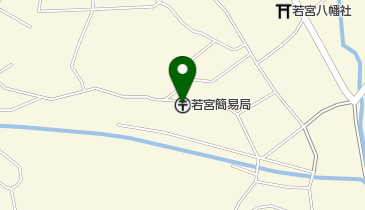 若宮簡易郵便局の地図画像