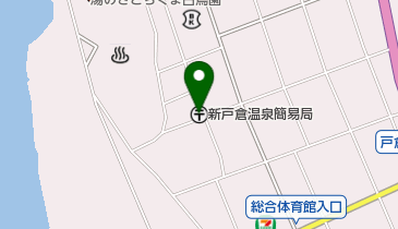 新戸倉温泉簡易郵便局の地図画像