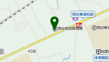 岡谷若宮簡易郵便局の地図画像