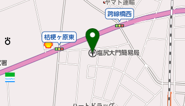塩尻大門簡易郵便局の地図画像