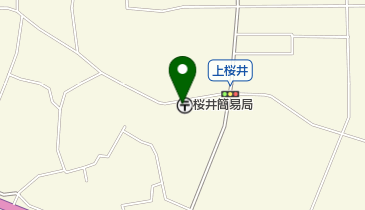 桜井簡易郵便局の地図画像