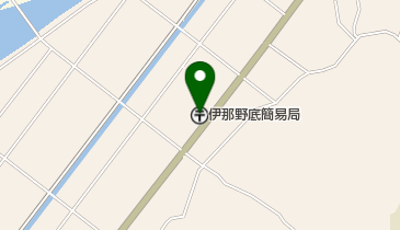 伊那野底簡易郵便局の地図画像