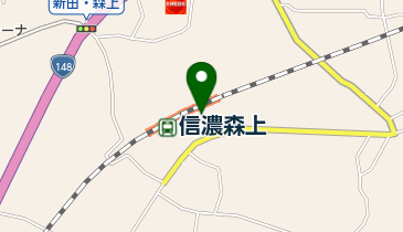 森上簡易郵便局の地図画像