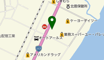 静間簡易郵便局の地図画像