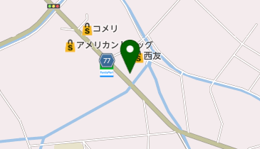 上山田南簡易郵便局の地図画像