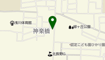 北部簡易郵便局の地図画像