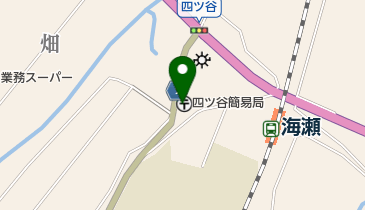 四ツ谷簡易郵便局の地図画像