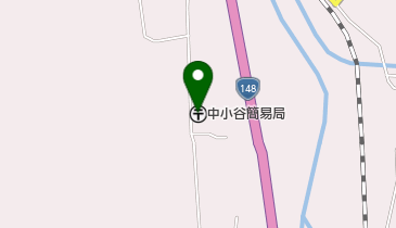 中小谷簡易郵便局の地図画像