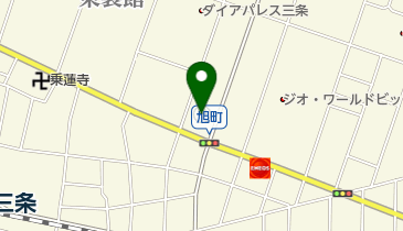 三条郵便局の地図画像