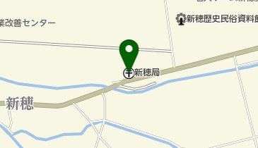 新穂郵便局の地図画像