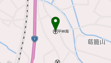平林郵便局の地図画像