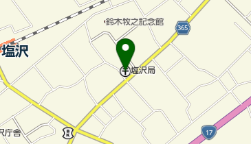 塩沢郵便局の地図画像