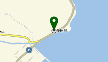 多田郵便局の地図画像