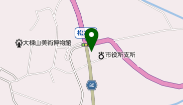 松之山郵便局の地図画像