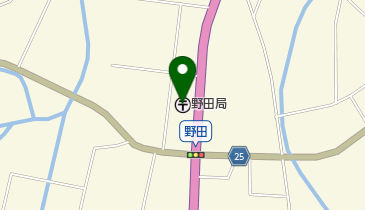 野田郵便局の地図画像