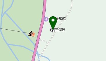 三俣郵便局の地図画像