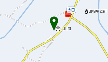 上川郵便局の地図画像