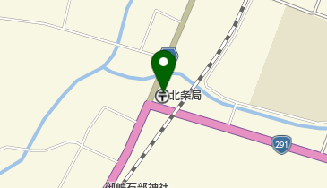 北条郵便局の地図画像