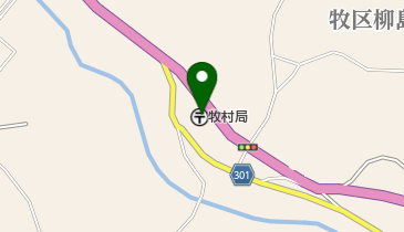 牧村郵便局の地図画像