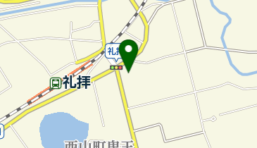 礼拝郵便局の地図画像