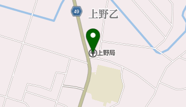 上野郵便局の地図画像