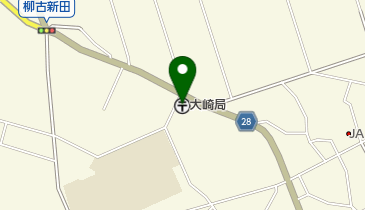 大崎郵便局の地図画像