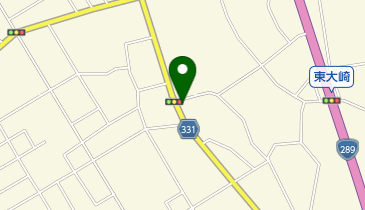 三条大崎郵便局の地図画像