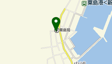 粟島郵便局の地図画像