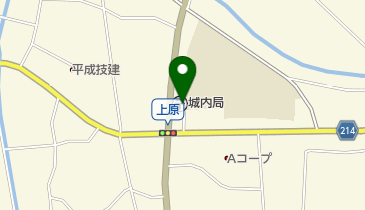 城内郵便局の地図画像