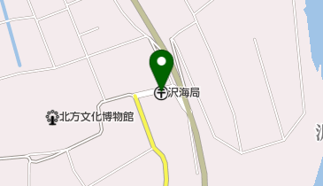 沢海郵便局の地図画像