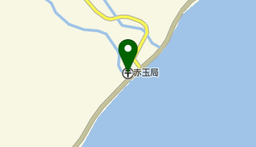 赤玉郵便局の地図画像