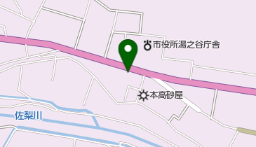 湯之谷郵便局の地図画像