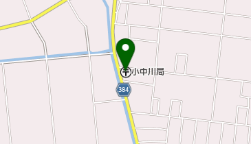 小中川郵便局の地図画像