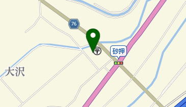 砂押郵便局の地図画像