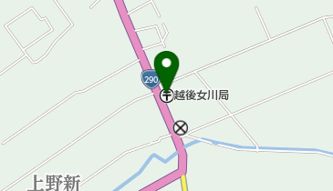 越後女川郵便局の地図画像
