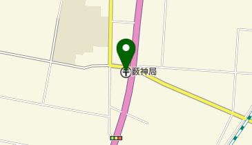 薮神郵便局の地図画像