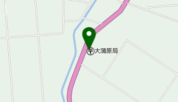 大蒲原郵便局の地図画像