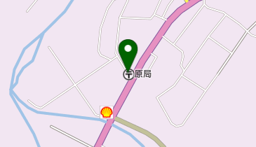 原郵便局の地図画像