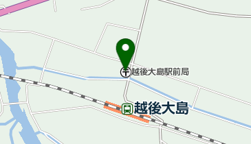 越後大島駅前郵便局の地図画像