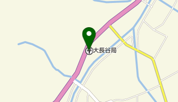 大長谷郵便局の地図画像