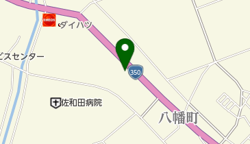 八幡簡易郵便局の地図画像