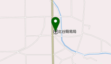 北谷簡易郵便局の地図画像